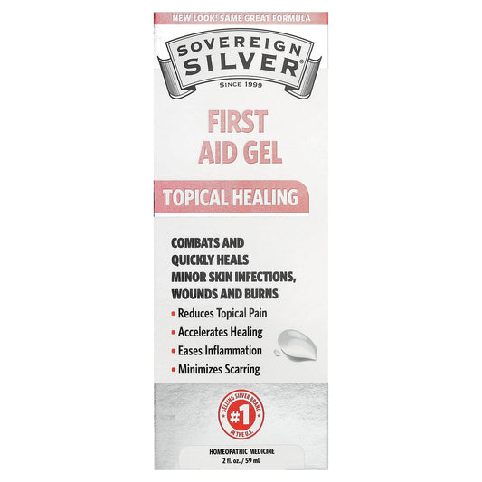 Sovereign Silver, First Aid Gel, 2 fl oz (59 ml) - Image 1