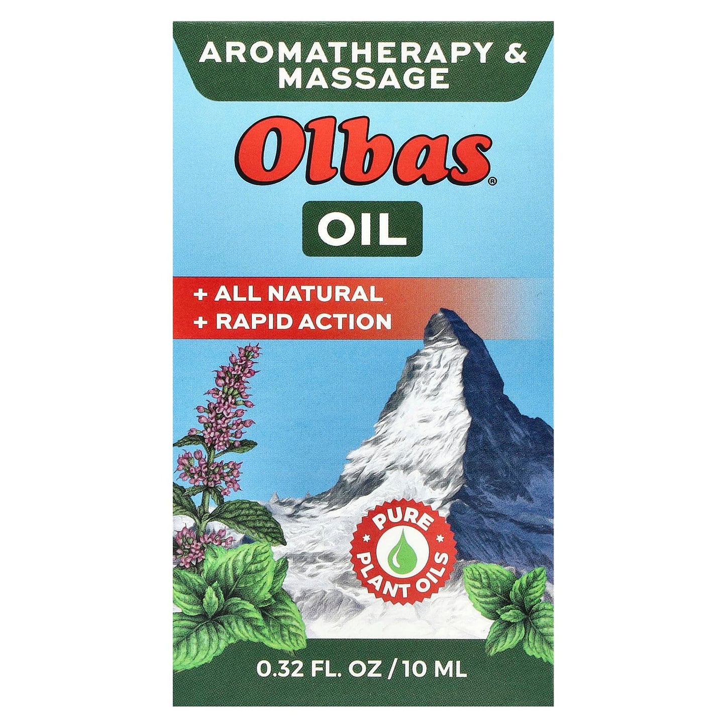 Olbas, Aromatherapy & Massage Oil, 0.32 fl oz (10 ml) - Image 2