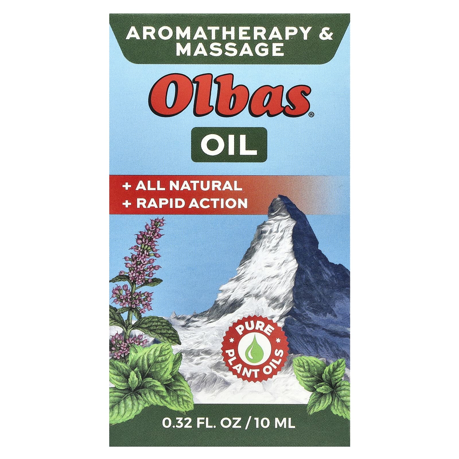 Olbas, Aromatherapy & Massage Oil, 0.32 fl oz (10 ml) - Image 2