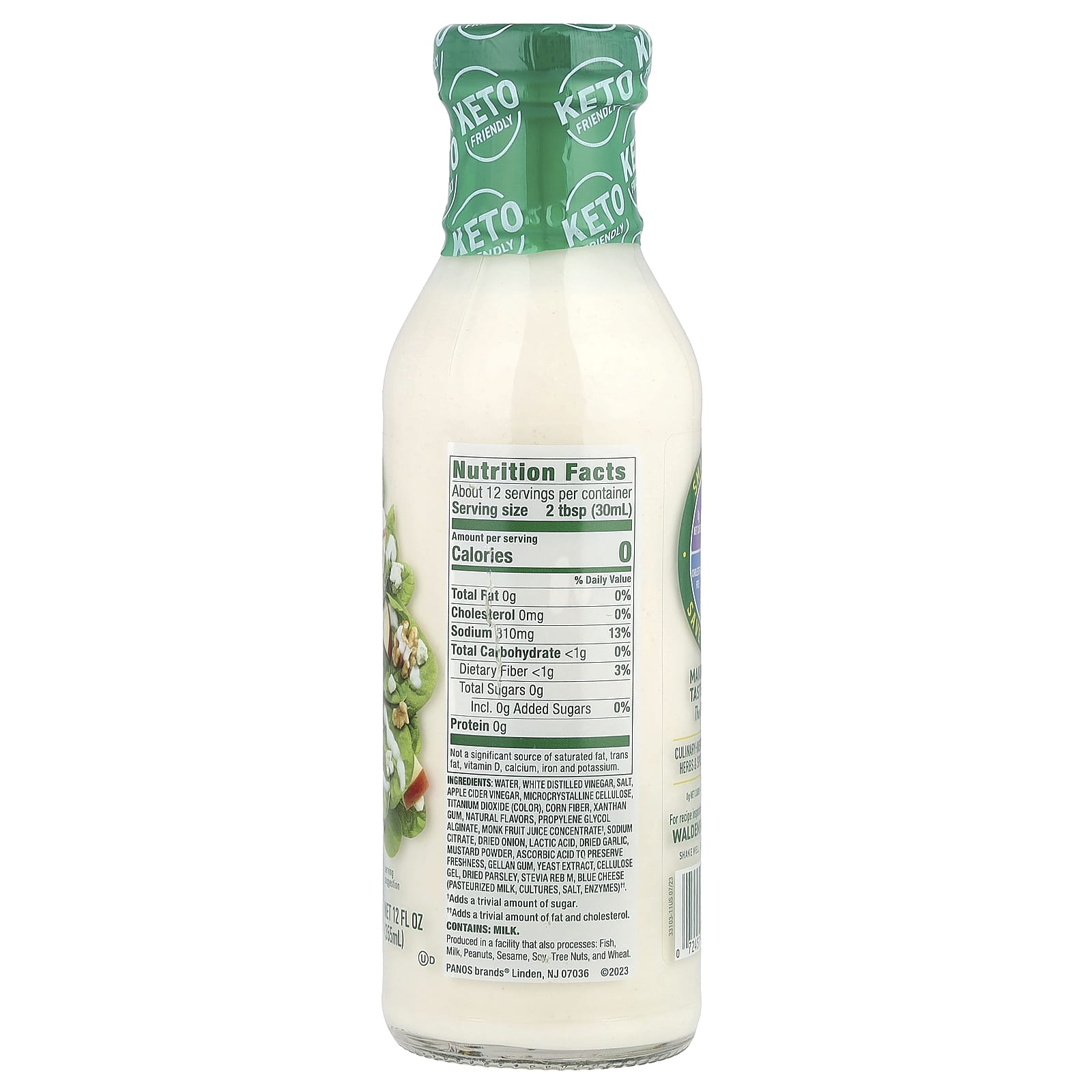 Walden Farms, Bleu Cheese Dressing, 12 fl oz (355 ml) - Image 2