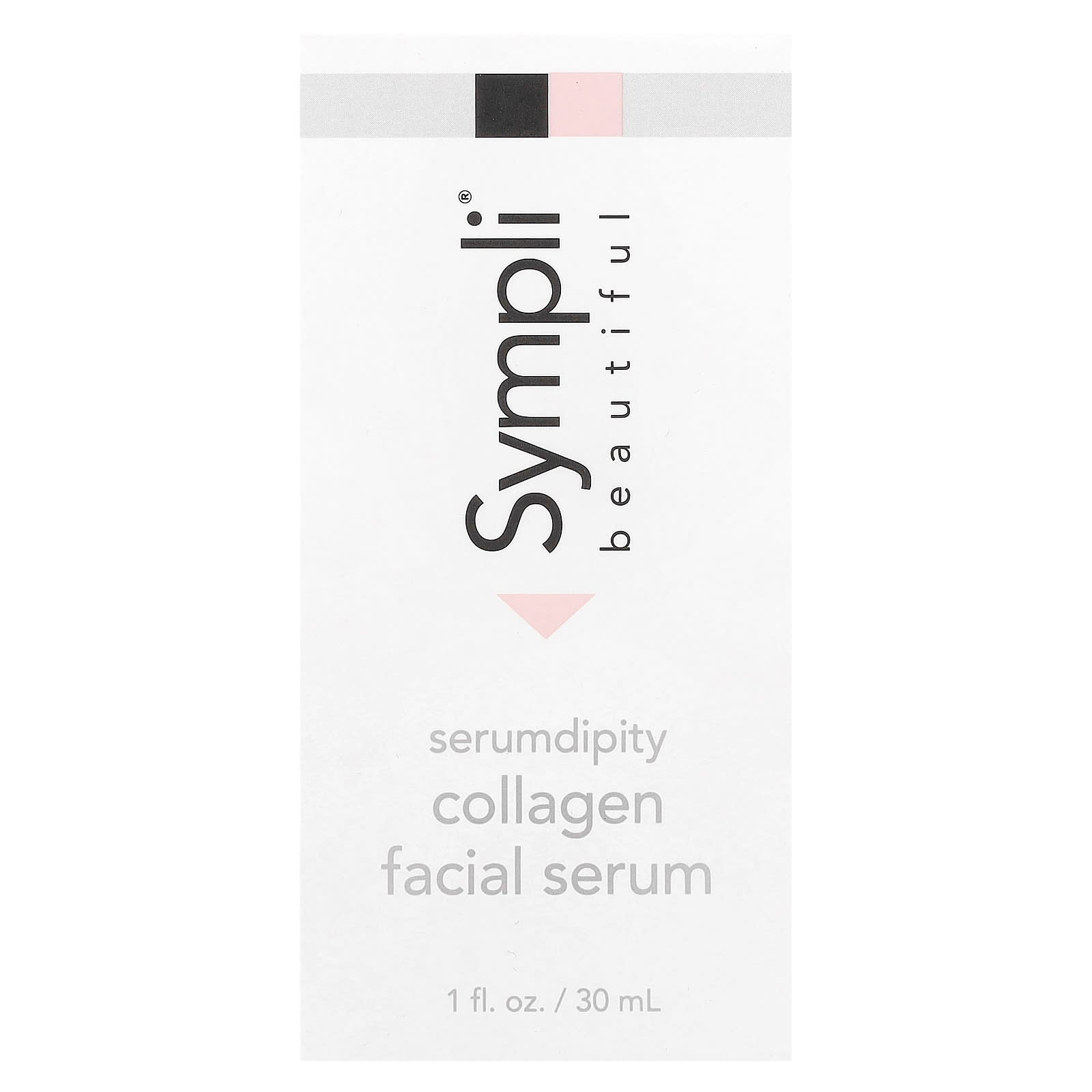 Sympli Beautiful, Serumdipity, Age Refining Collagen Facial Serum, 1 fl oz (30 ml) - Image 2