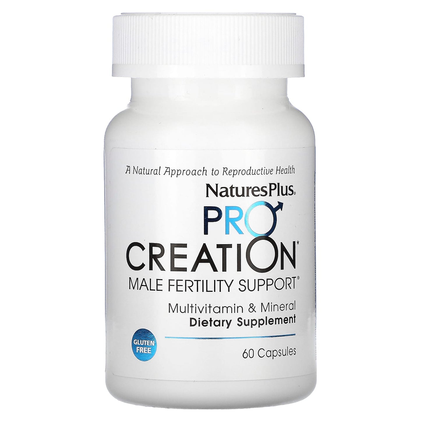 NaturesPlus, ProCreation, Male Fertility Support, 60 Capsules - Image 1