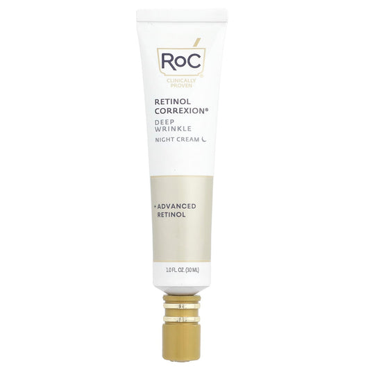 RoC, Retinol Correxion®, Deep Wrinkle Night Cream, 1 fl oz (30 ml) - Image 1