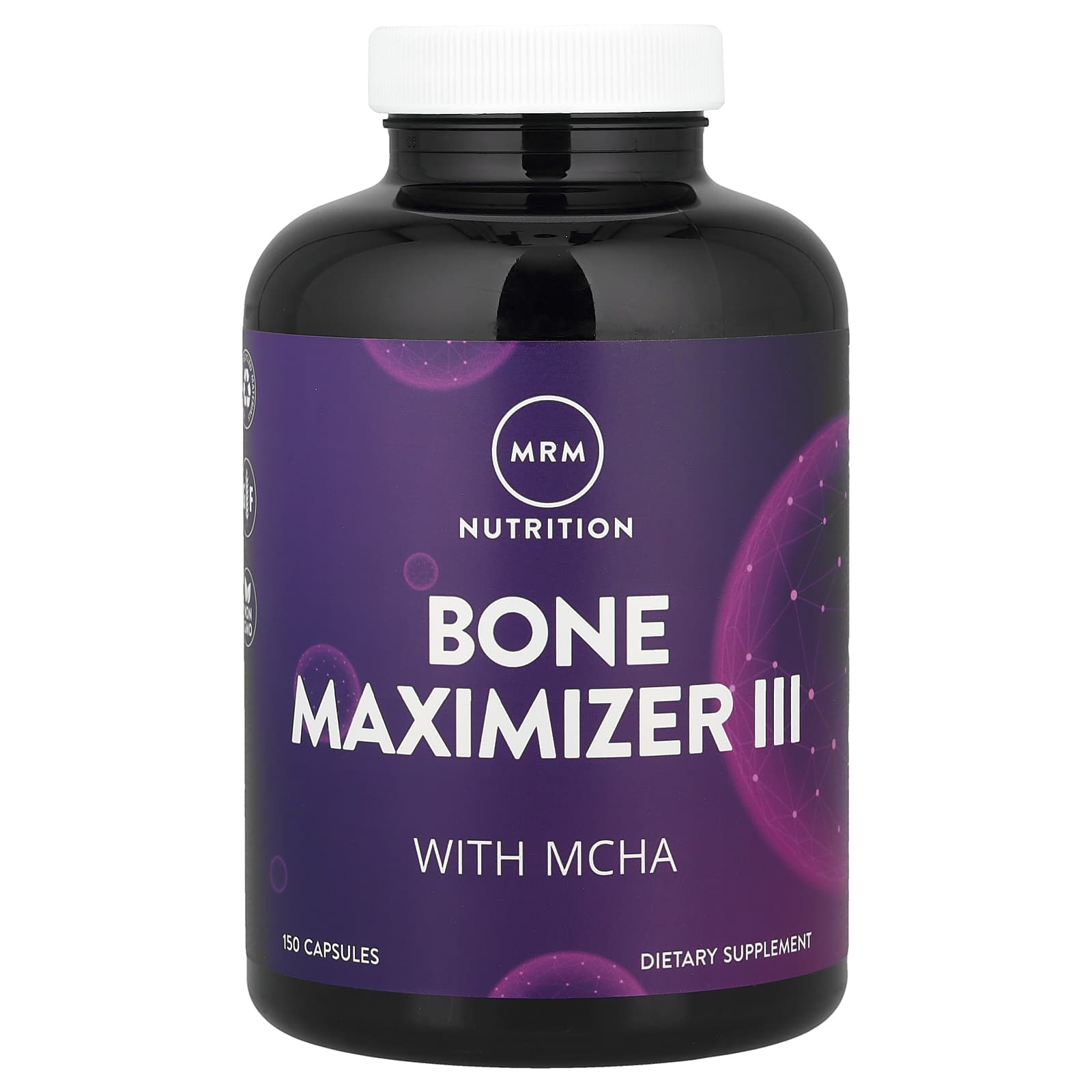 MRM Nutrition, Bone Maximizer III with MCHA, 150 Capsules - Image 1