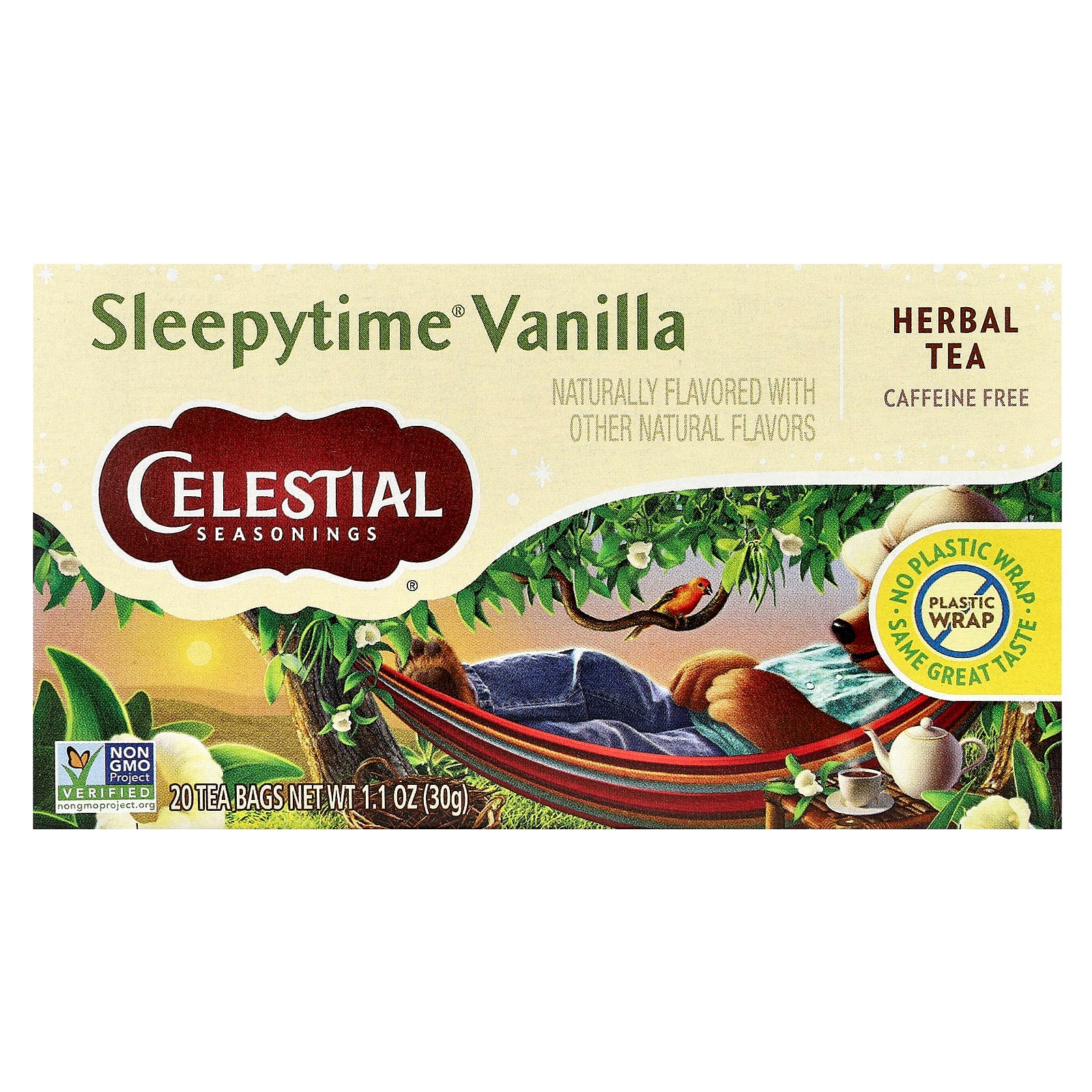 Celestial Seasonings Sleepytime Vanilla Caffeine-Free Herbal Tea - Image 1