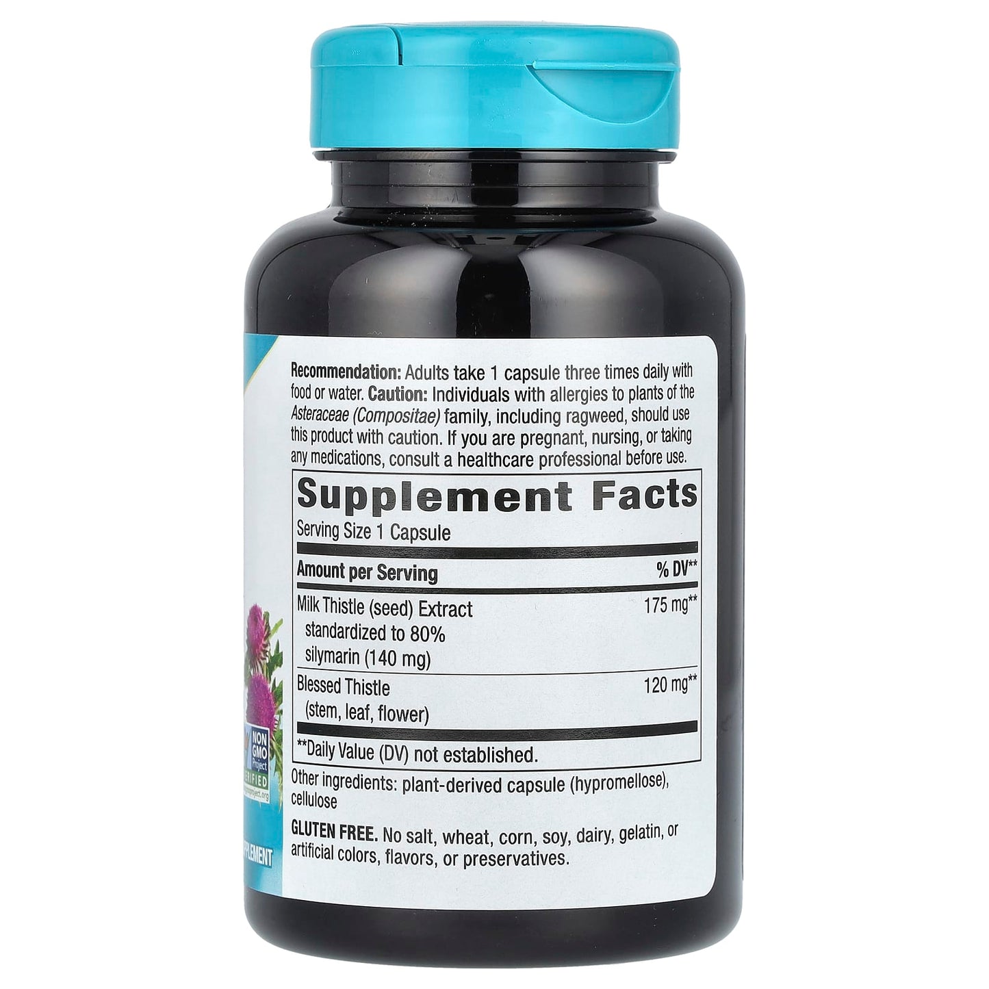 Nature's Way, Milk Thistle, 120 Vegan Capsules - Image 2