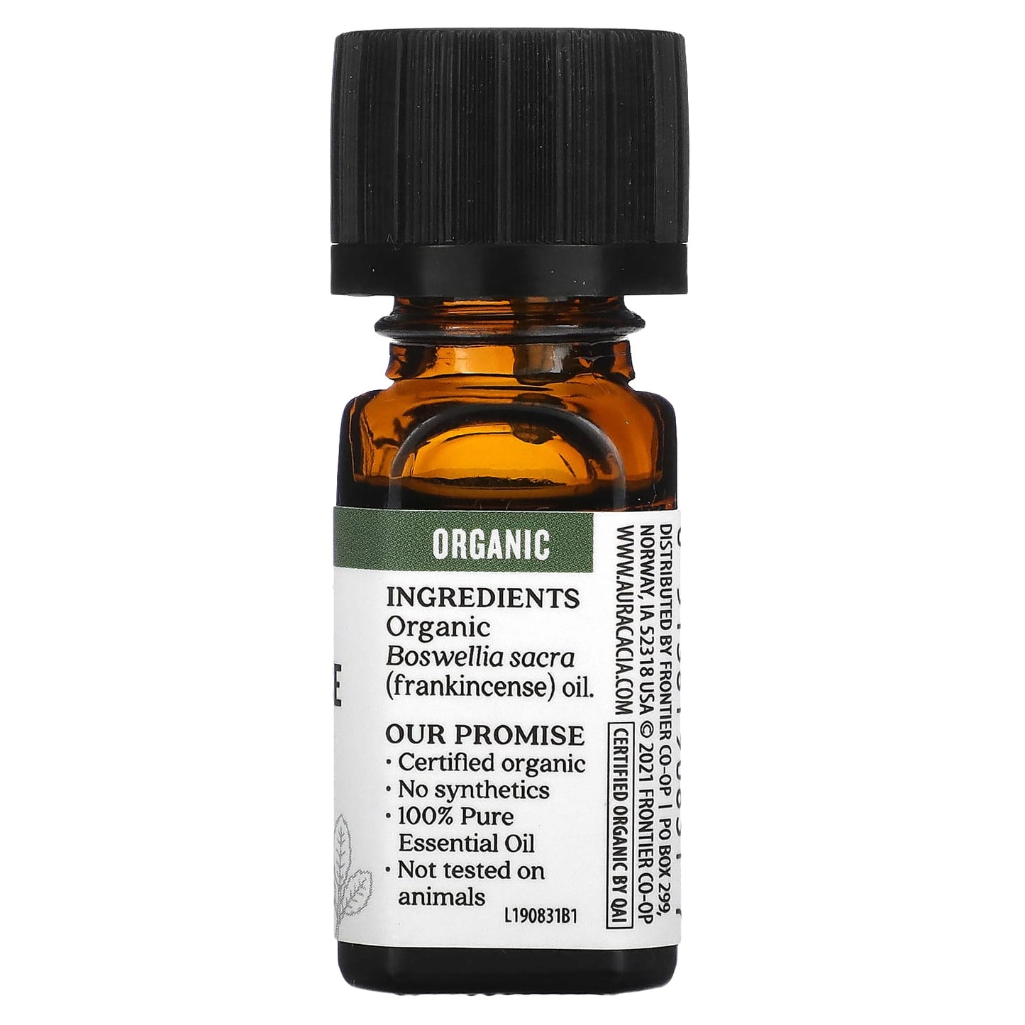 Frankincense Essential Oil, USDA Organic, Aura Cacia, 0.25 fl oz - Image 2
