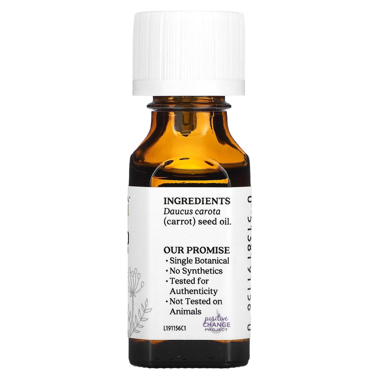 Aura Cacia Pure Carrot Seed Essential Oil 0.5 fl oz (15 ml) - Image 2