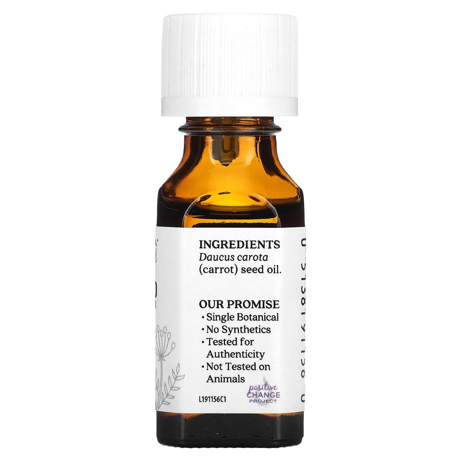 Aura Cacia Pure Carrot Seed Essential Oil 0.5 fl oz (15 ml) - Image 2