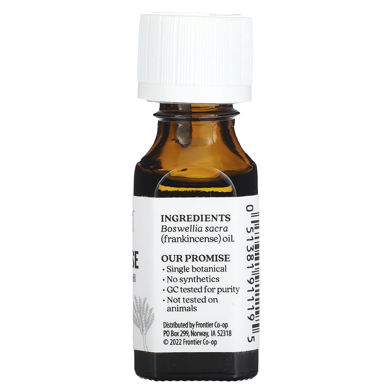 Aura Cacia Pure Frankincense Essential Oil, 0.5 fl oz (15 ml) - Image 2