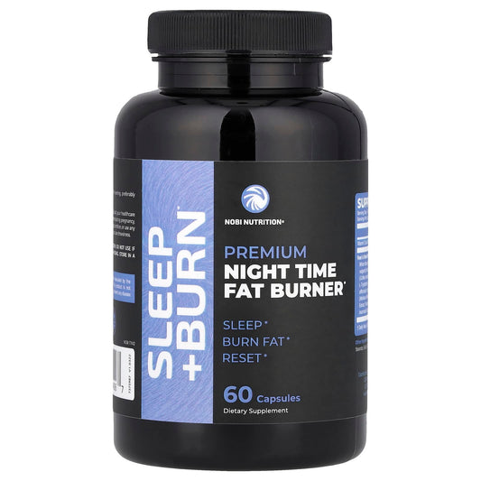 Nobi Nutrition, Premium Night Time Fat Burner, 60 Capsules - Image 1