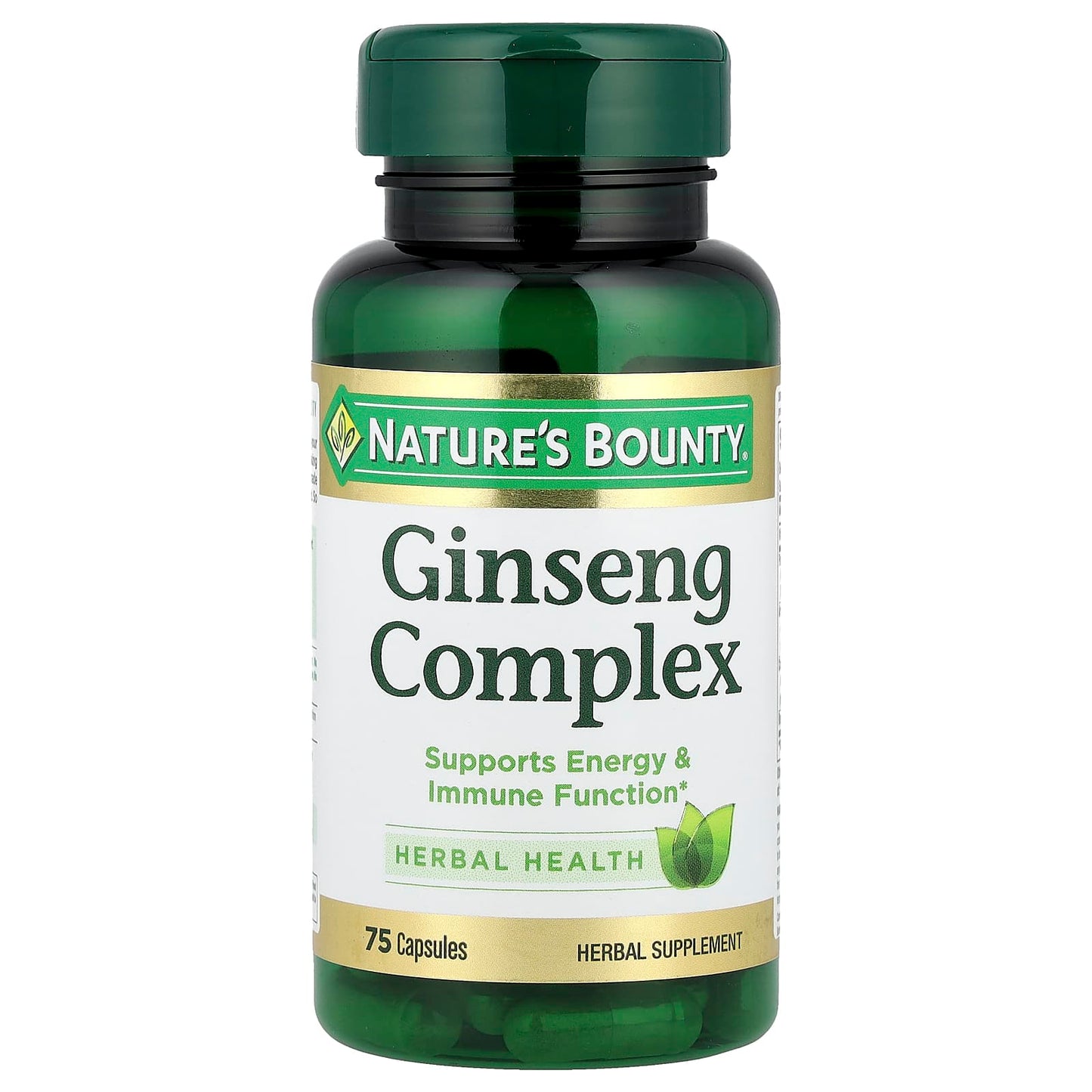 Nature's Bounty, Ginseng Complex, 75 Capsules - Image 1