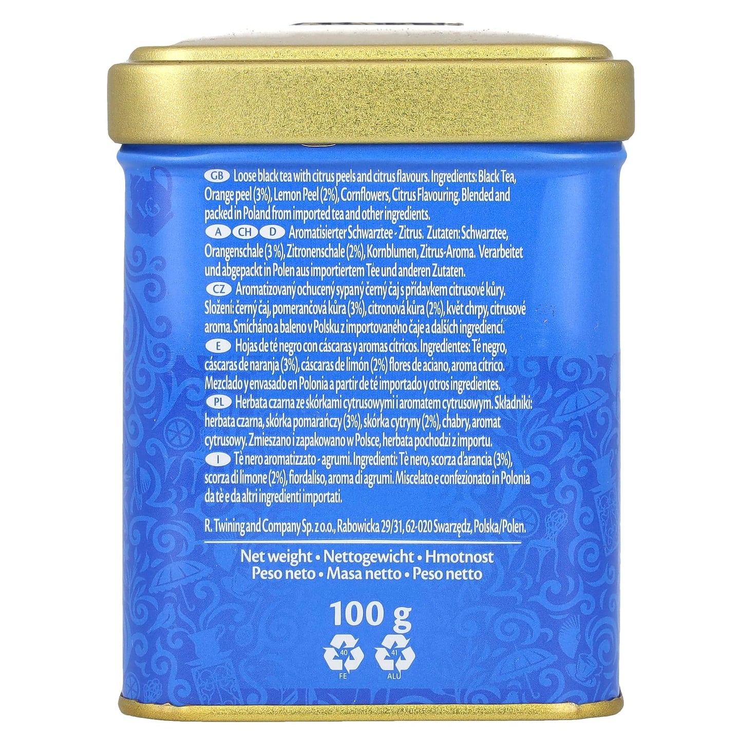 Twinings, Lady Grey Loose Tea, 3.5 oz (100 g) - Image 2