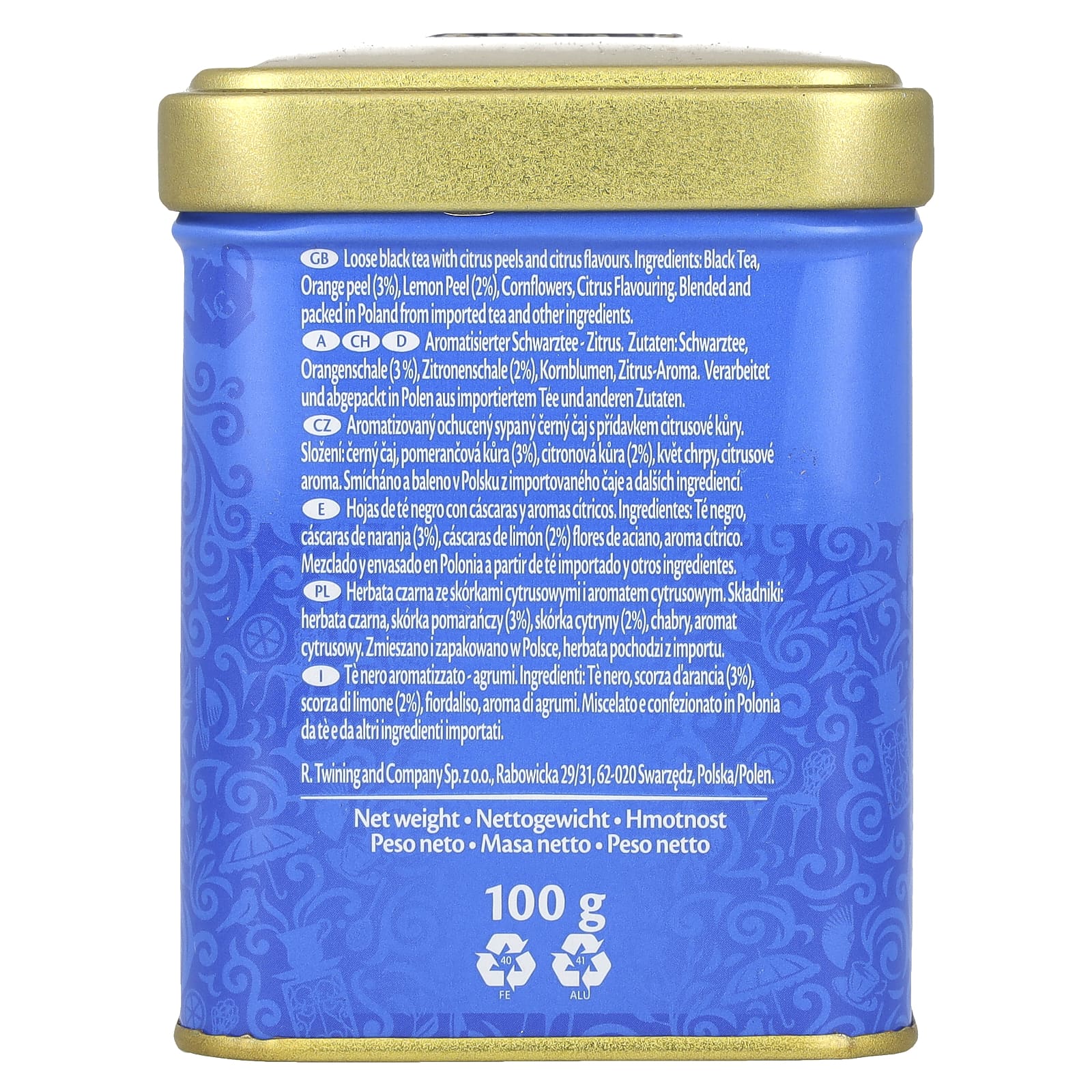 Twinings, Lady Grey Loose Tea, 3.5 oz (100 g) - Image 2
