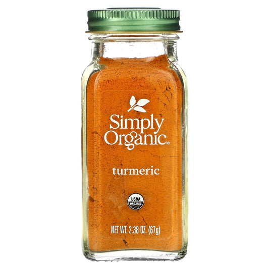 Simply Organic, Turmeric, 2.38 oz (67 g) - Image 1