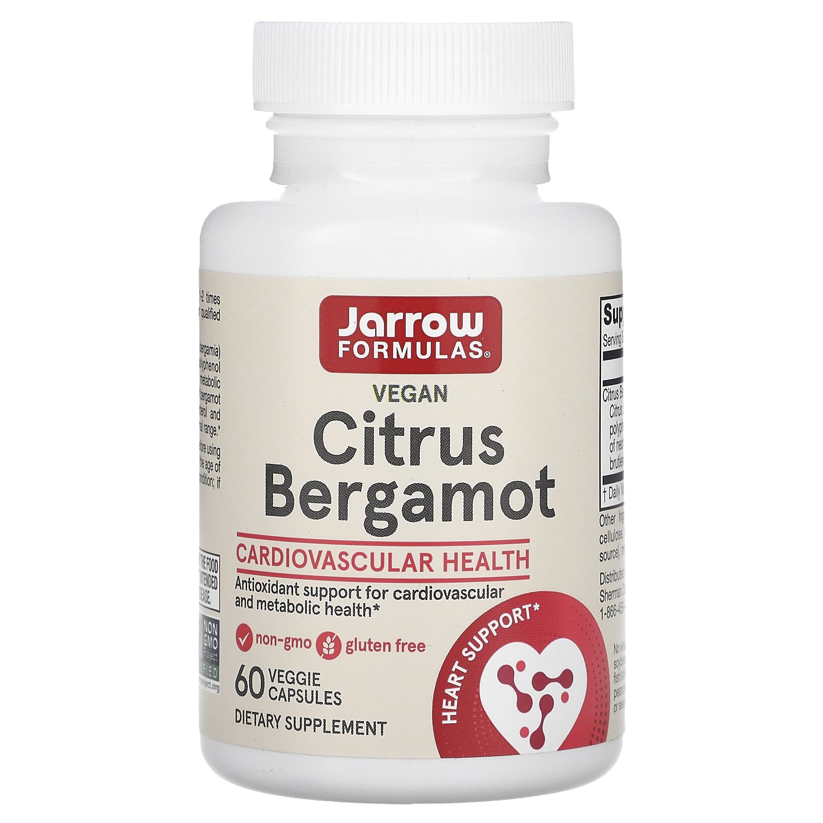 Vegan Citrus Bergamot for Heart Health & Antioxidant Support - Image 1