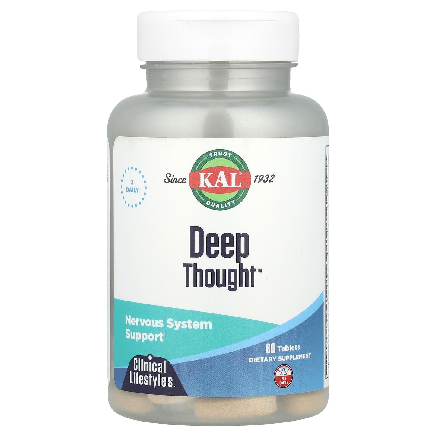 KAL, Deep Thought™, 60 Tablets - Image 1