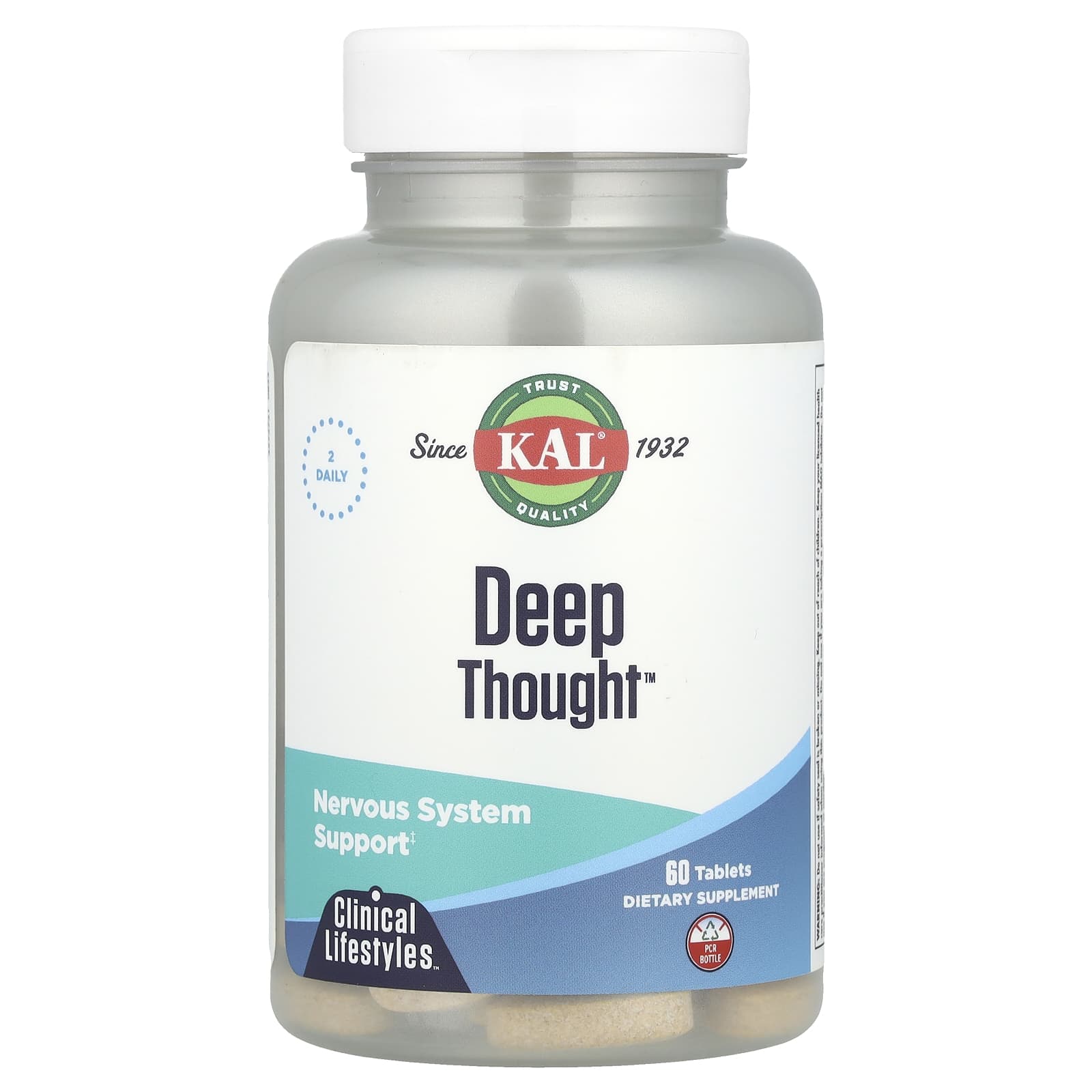 KAL, Deep Thought™, 60 Tablets - Image 1