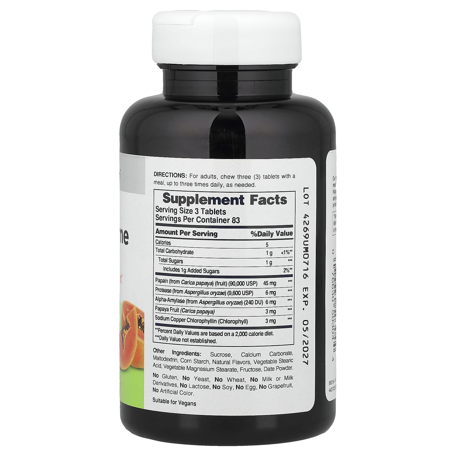 Papaya Enzyme Supplement by American Health - Digestive Aid - Image 2