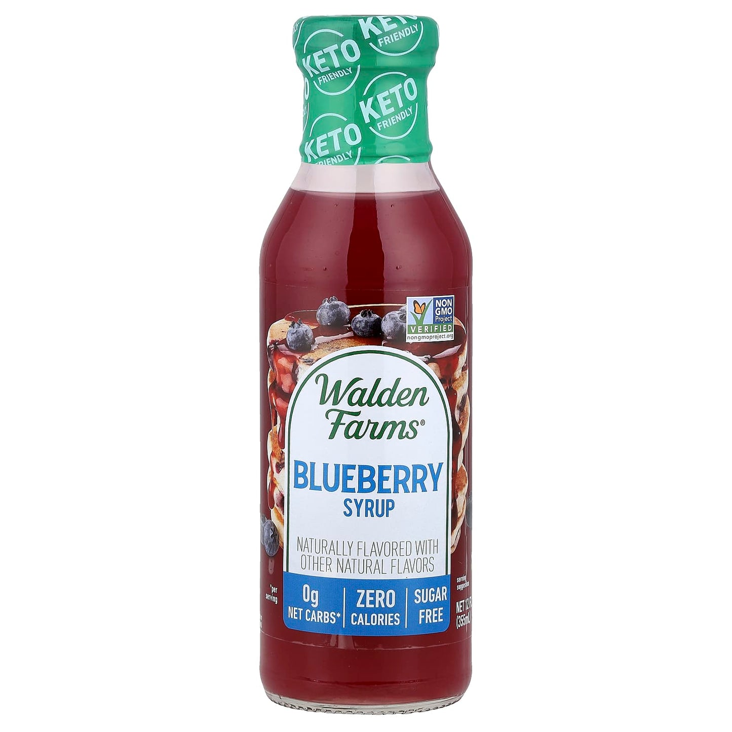 Walden Farms, Blueberry Syrup, 12 fl oz (355 ml) - Image 1