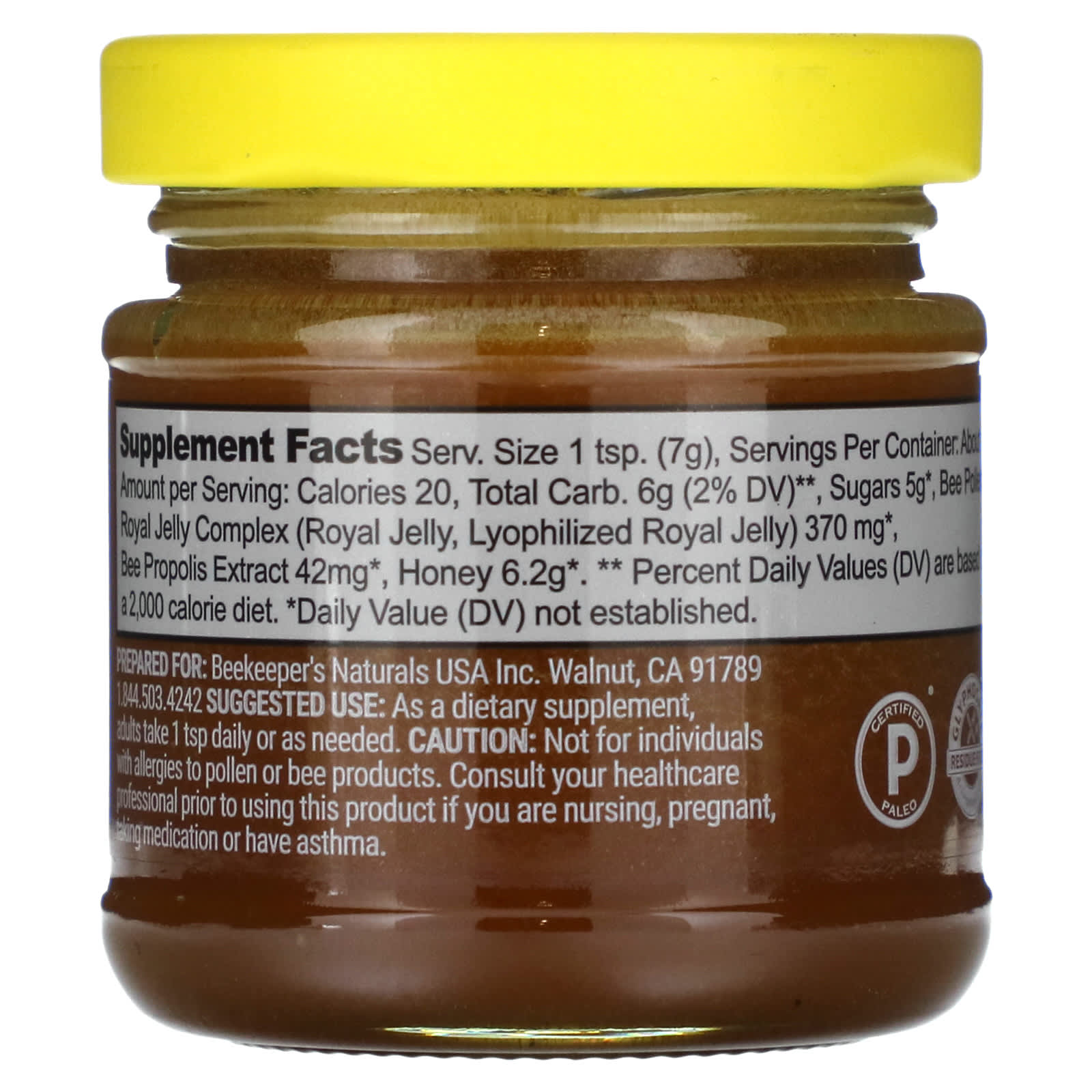 Superfood Honey by Beekeeper's Naturals, Immune Support & Energy - Image 2
