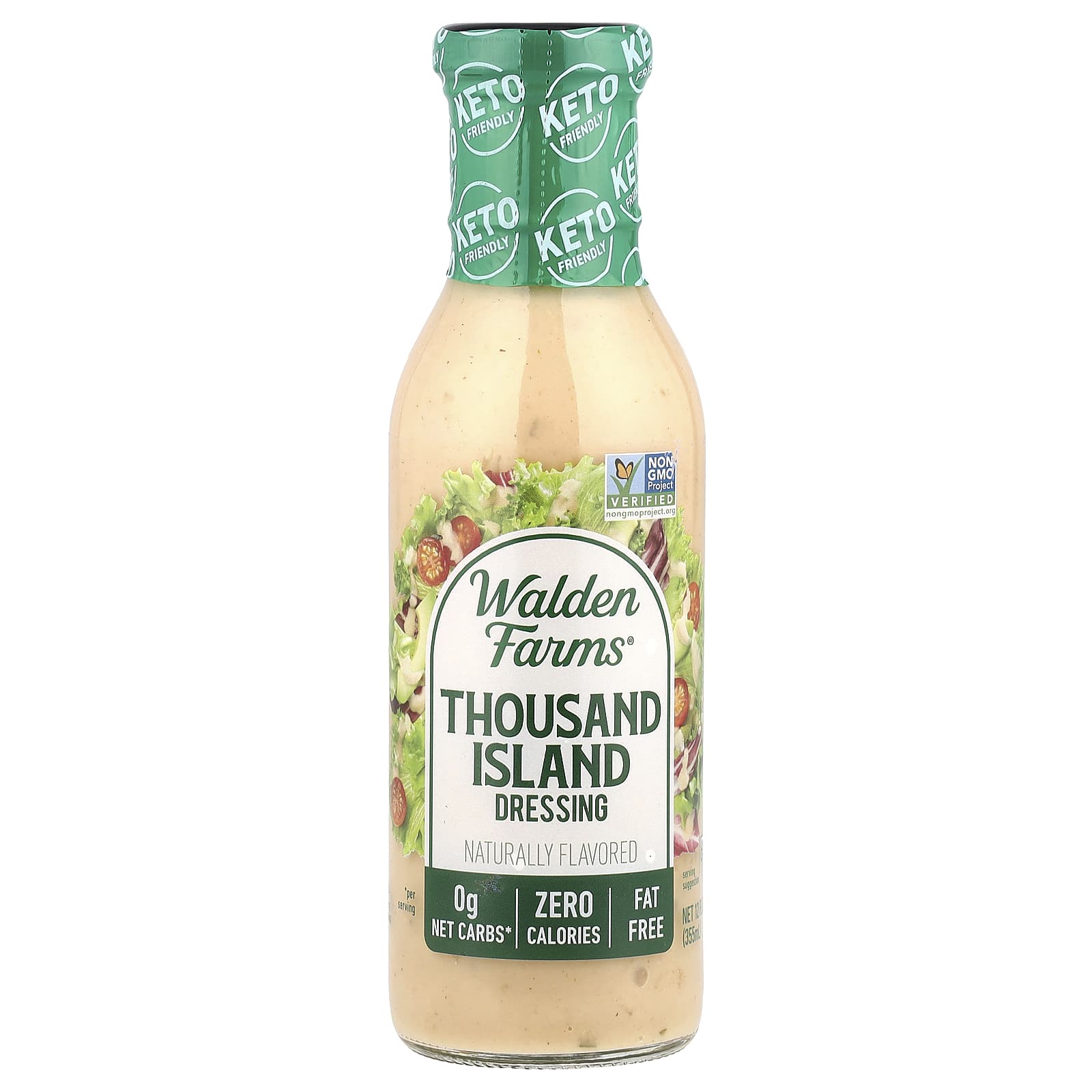 Walden Farms, Thousand Island Dressing, 12 fl oz (355 ml) - Image 1