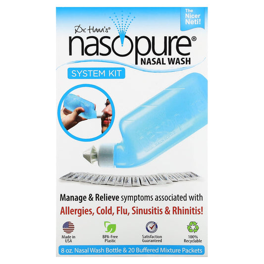 Nasopure, Nasal Wash System Kit, 21 Piece Kit - Image 1