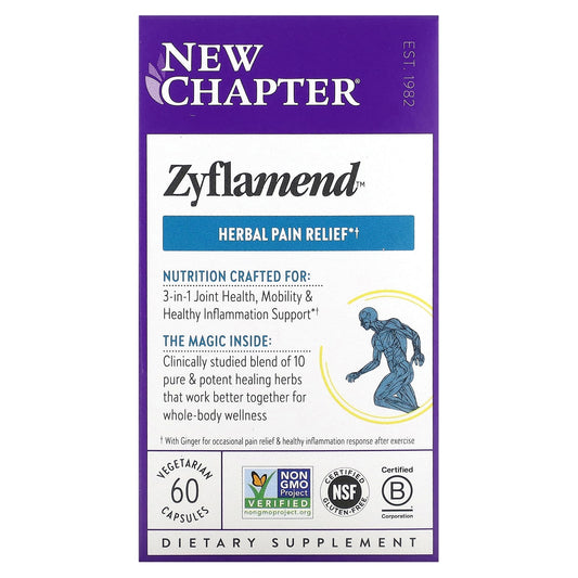 New Chapter, Zyflamend™, 60 Vegetarian Capsules - Image 1