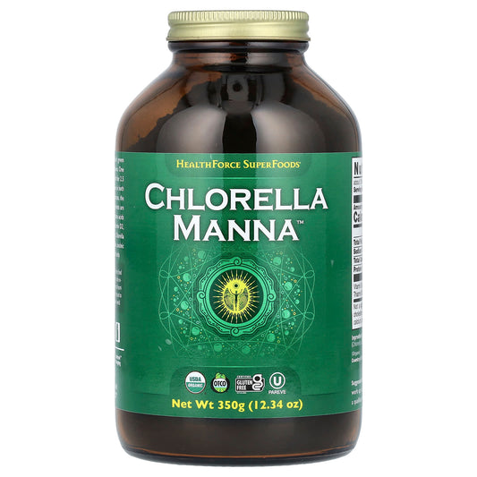 Chlorella Manna Powder - USDA Organic, Vegan, Gluten-Free | 350g - Image 1