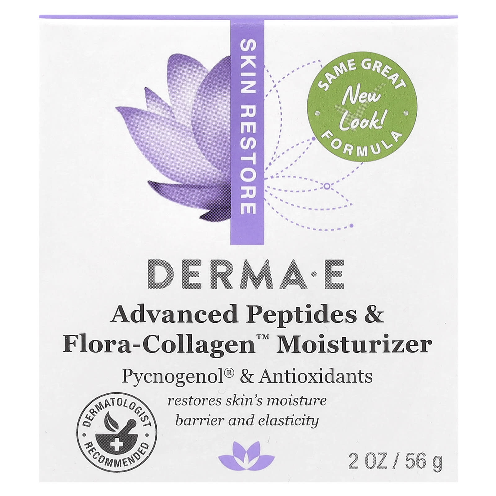 Derma E Advanced Peptides & Flora-Collagen Moisturizer 2oz - Image 2