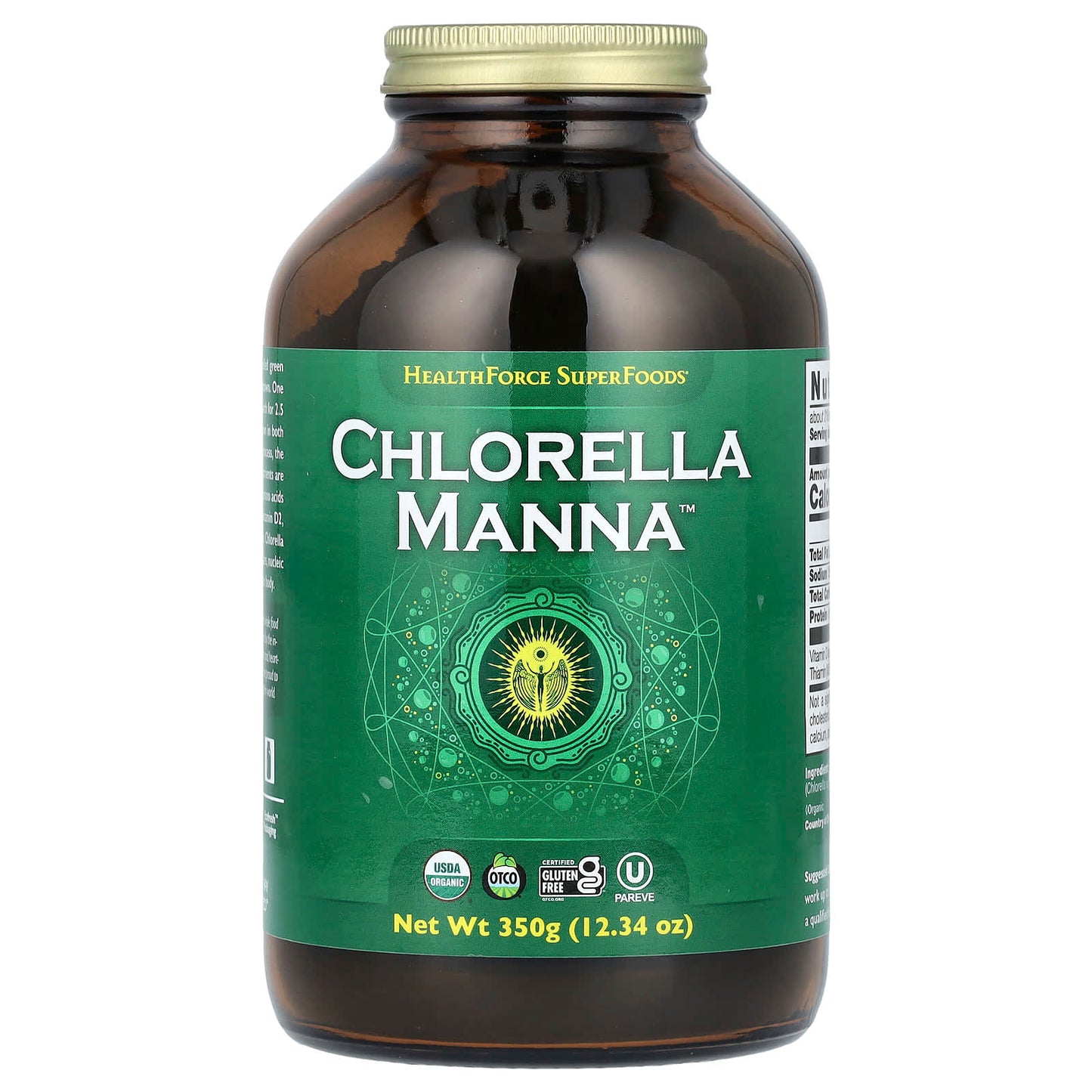 Chlorella Manna Powder - USDA Organic, Vegan, Gluten-Free | 350g - Image 1
