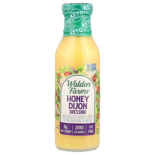Walden Farms, Honey Dijon Dressing, 12 fl oz (355 ml) - Image 1