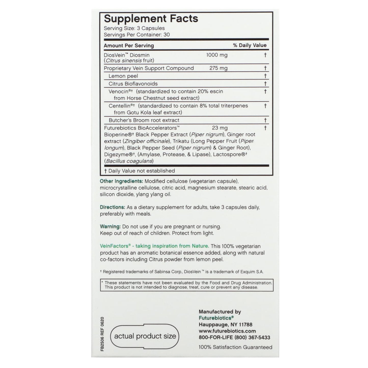 Varicose Vein Complex, Clinically Proven Nutrients for Healthy Veins - Image 2