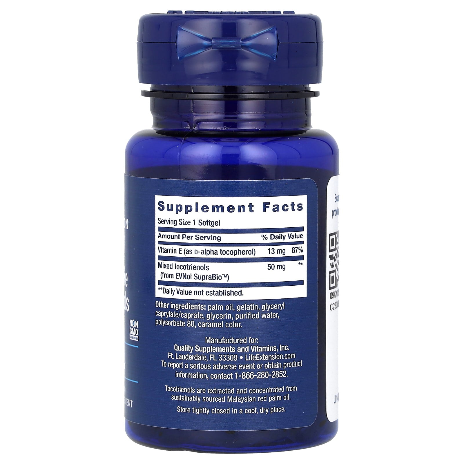 Life Extension, Super Absorbable Tocotrienols, 60 Softgels - Image 2