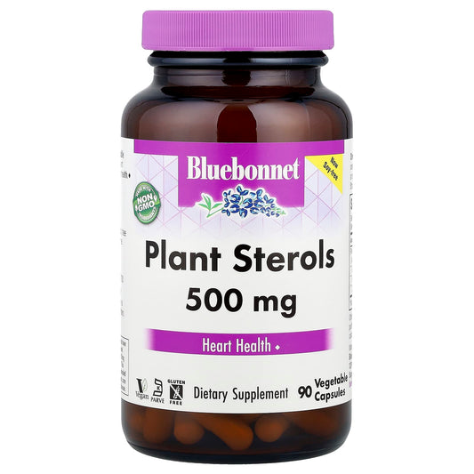 Bluebonnet Nutrition Plant Sterols 500mg for Heart Health - 90 Capsules - Image 1