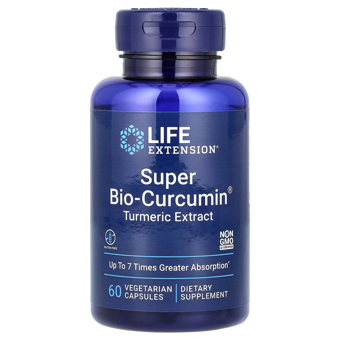 Life Extension, Super Bio-Curcumin, Turmeric Extract, 60 Vegetarian Capsules - Image 1