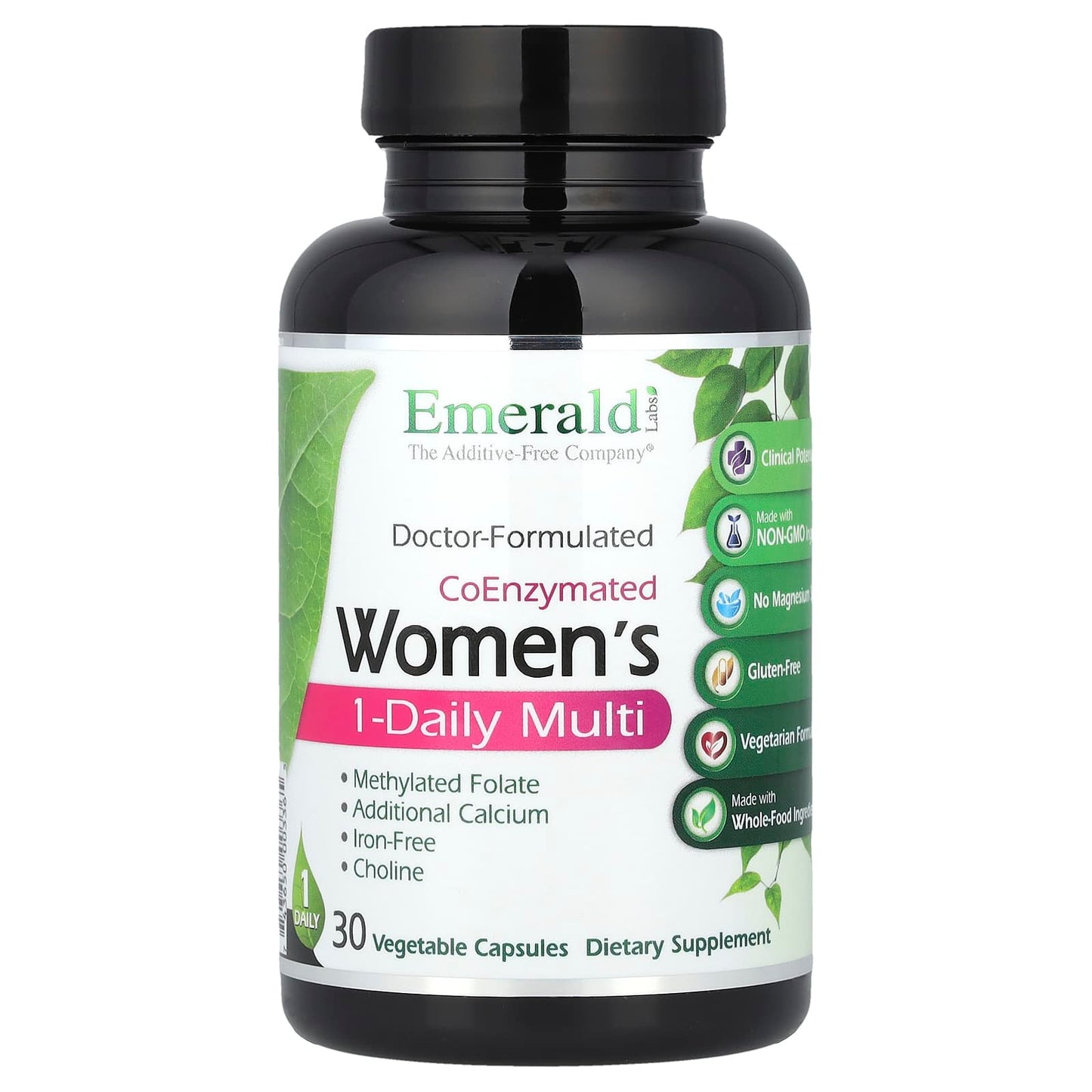 Emerald Laboratories Women's 1-Daily Multi Vitamin and Mineral Supplement - Image 1