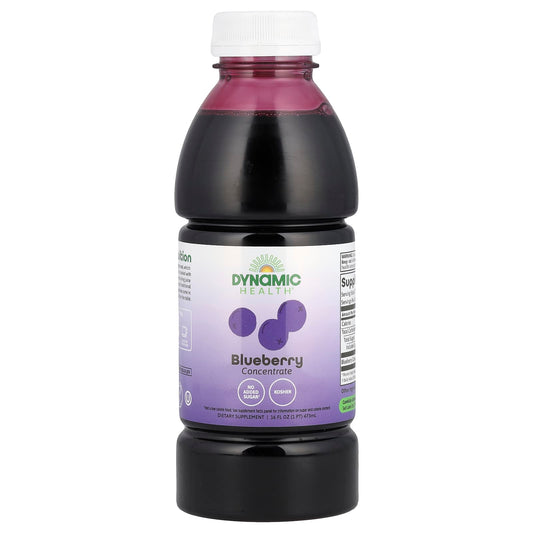 Blueberry Concentrate by Dynamic Health - No Added Sugar, 16 fl oz - Image 1