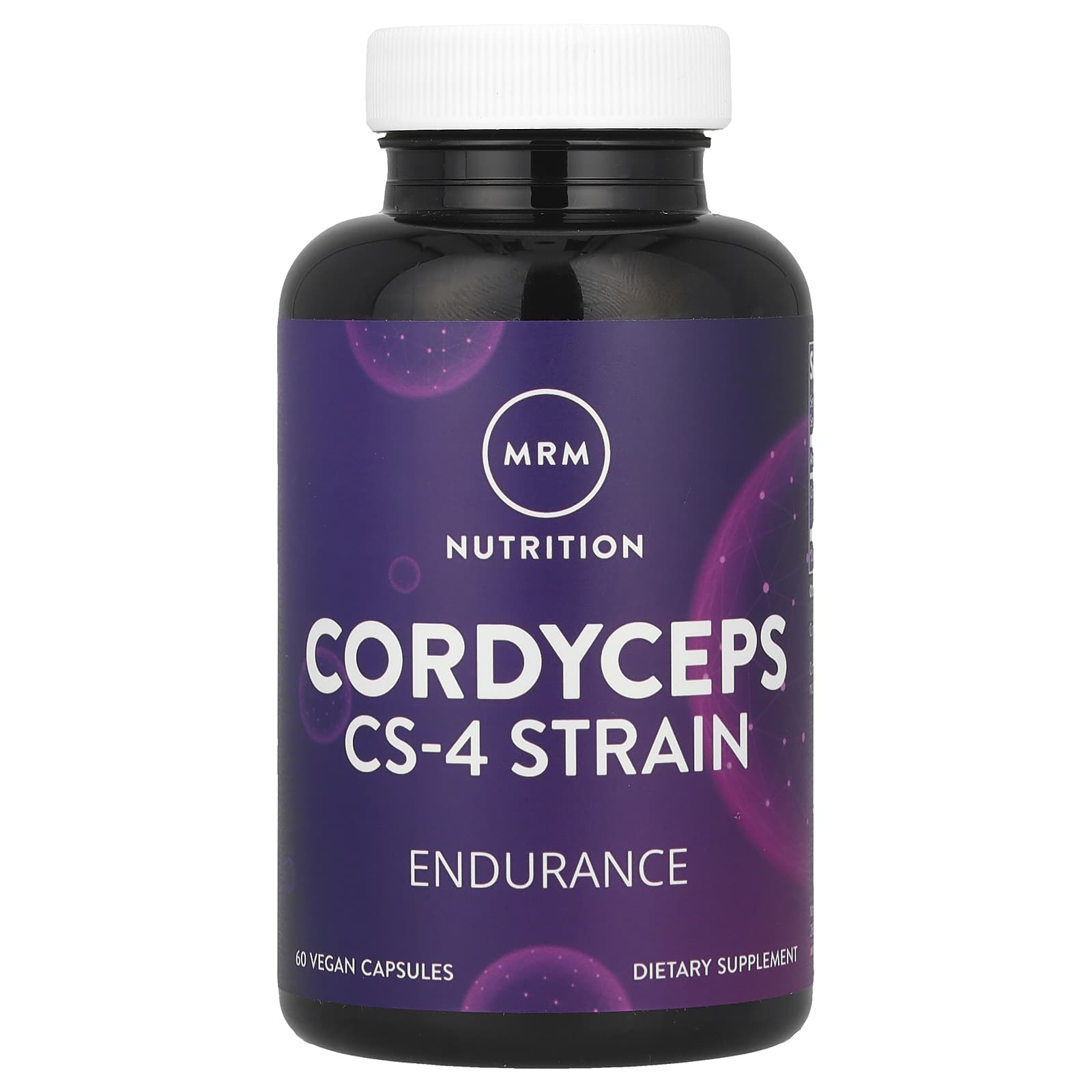 MRM Nutrition, Cordyceps CS-4 Strain, 60 Vegan Capsules (750 mg per Capsule) - Image 1