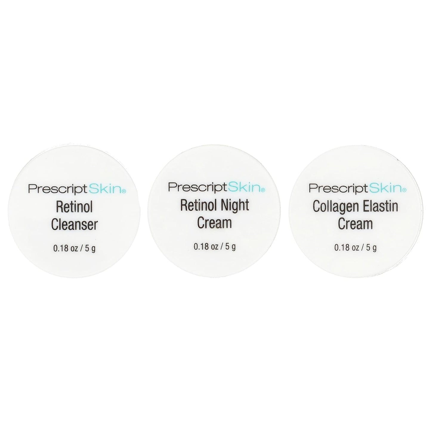 PrescriptSkin Retinol Anti-Aging Trial Set, 3 Professional Strength Products - Image 1