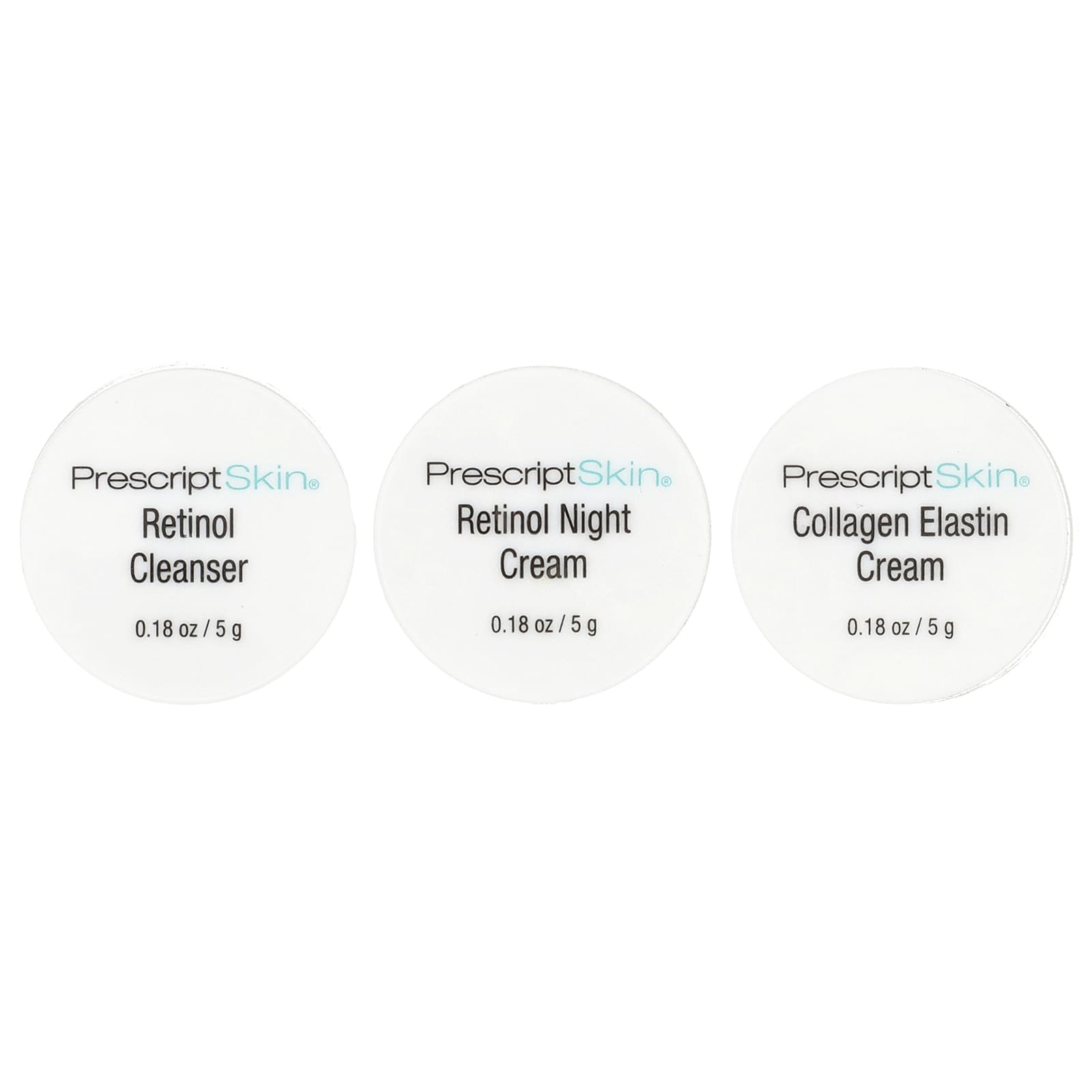 PrescriptSkin Retinol Anti-Aging Trial Set, 3 Professional Strength Products - Image 1