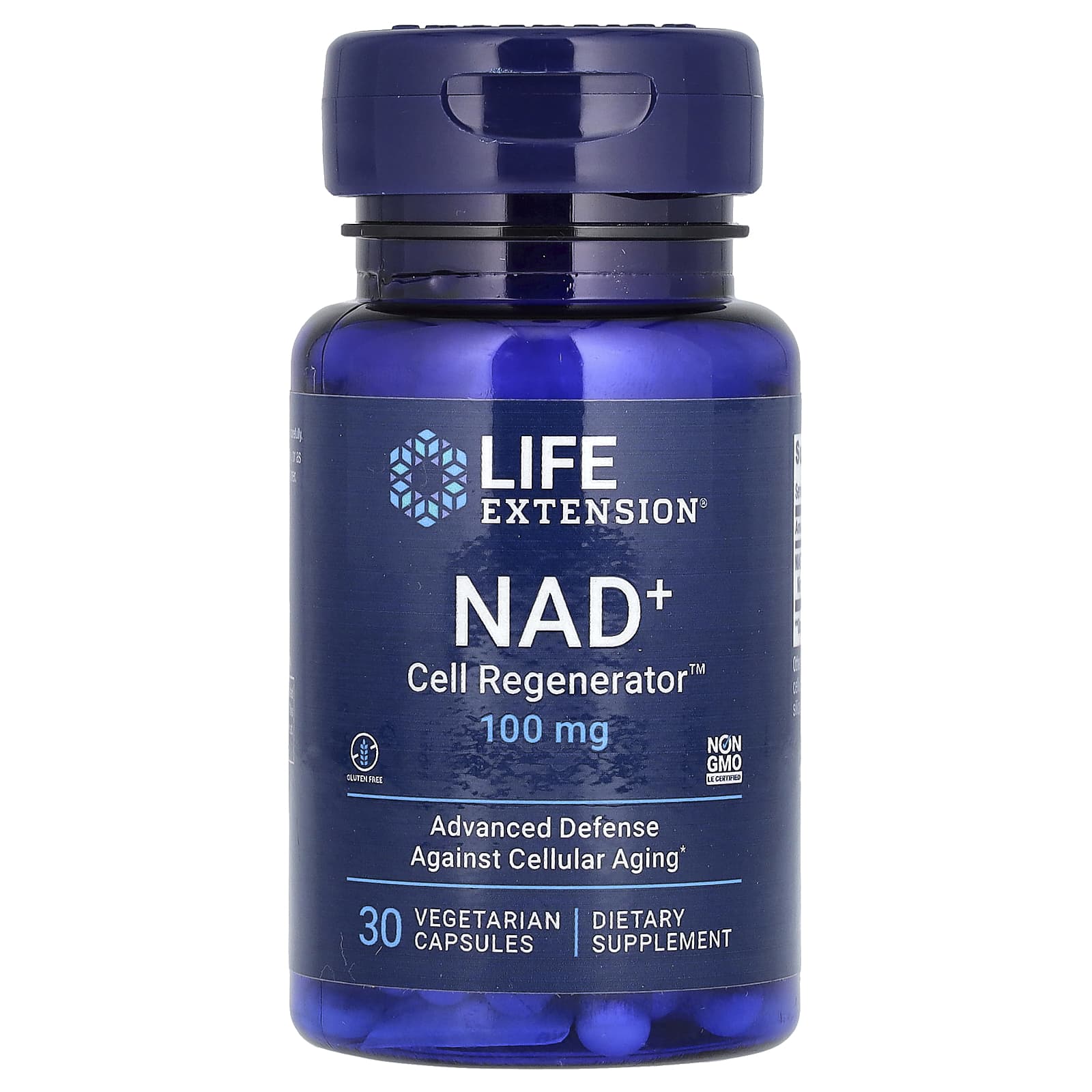 Life Extension, NAD+ Cell Regenerator, 100 mg, 30 Vegetarian Capsules - Image 1