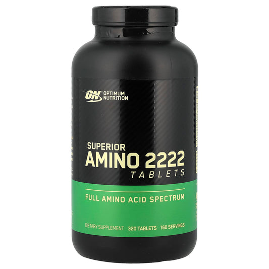 Optimum Nutrition, Superior Amino 2222, 320 Tablets - Image 1