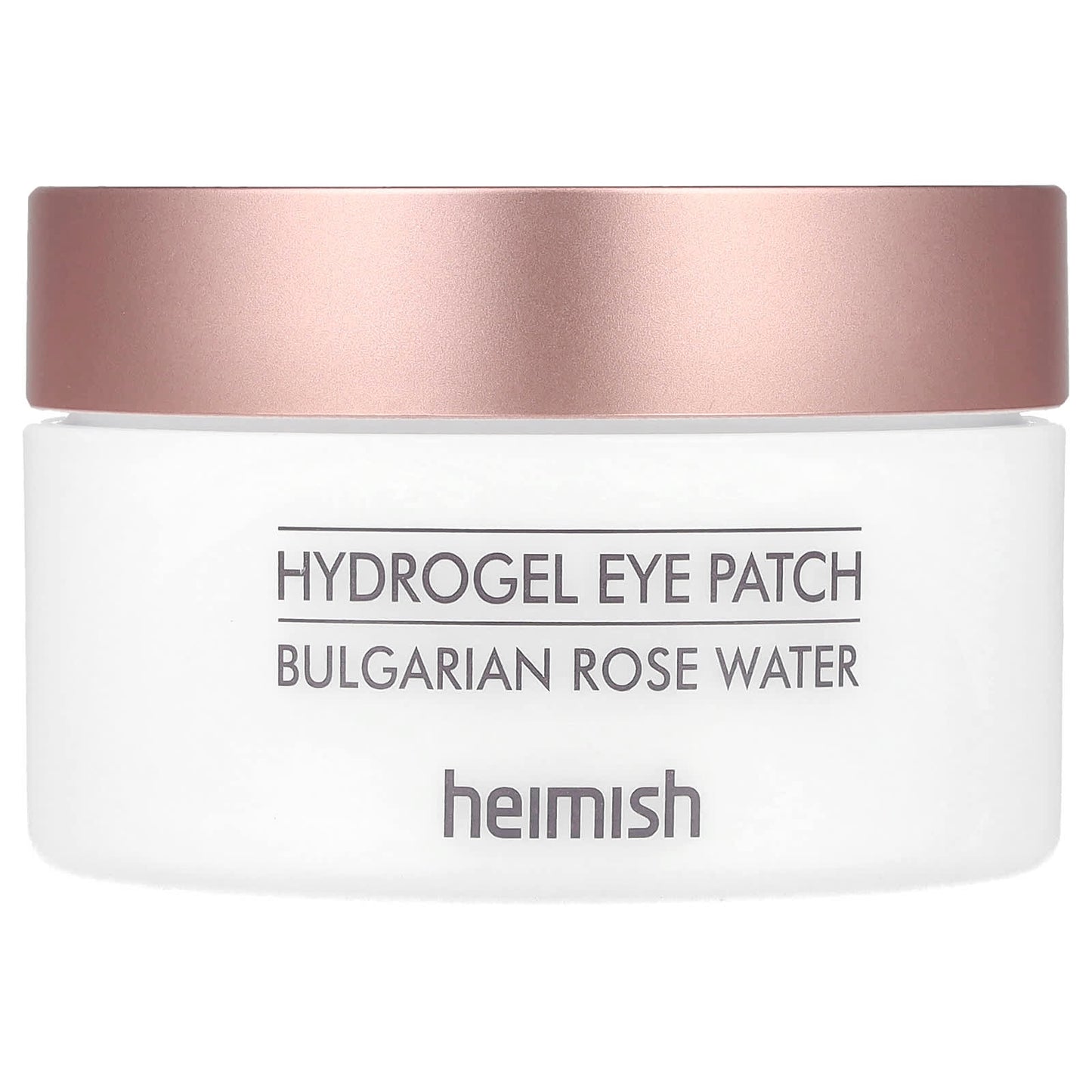 Heimish Hydrogel Eye Patches with Bulgarian Rose Water for Brightened & Smoother Skin - Image 1