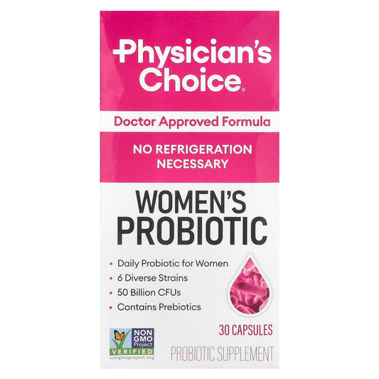 Physician's Choice, Women's Probiotic, 50 Billion CFUs, 30 Capsules - Image 1