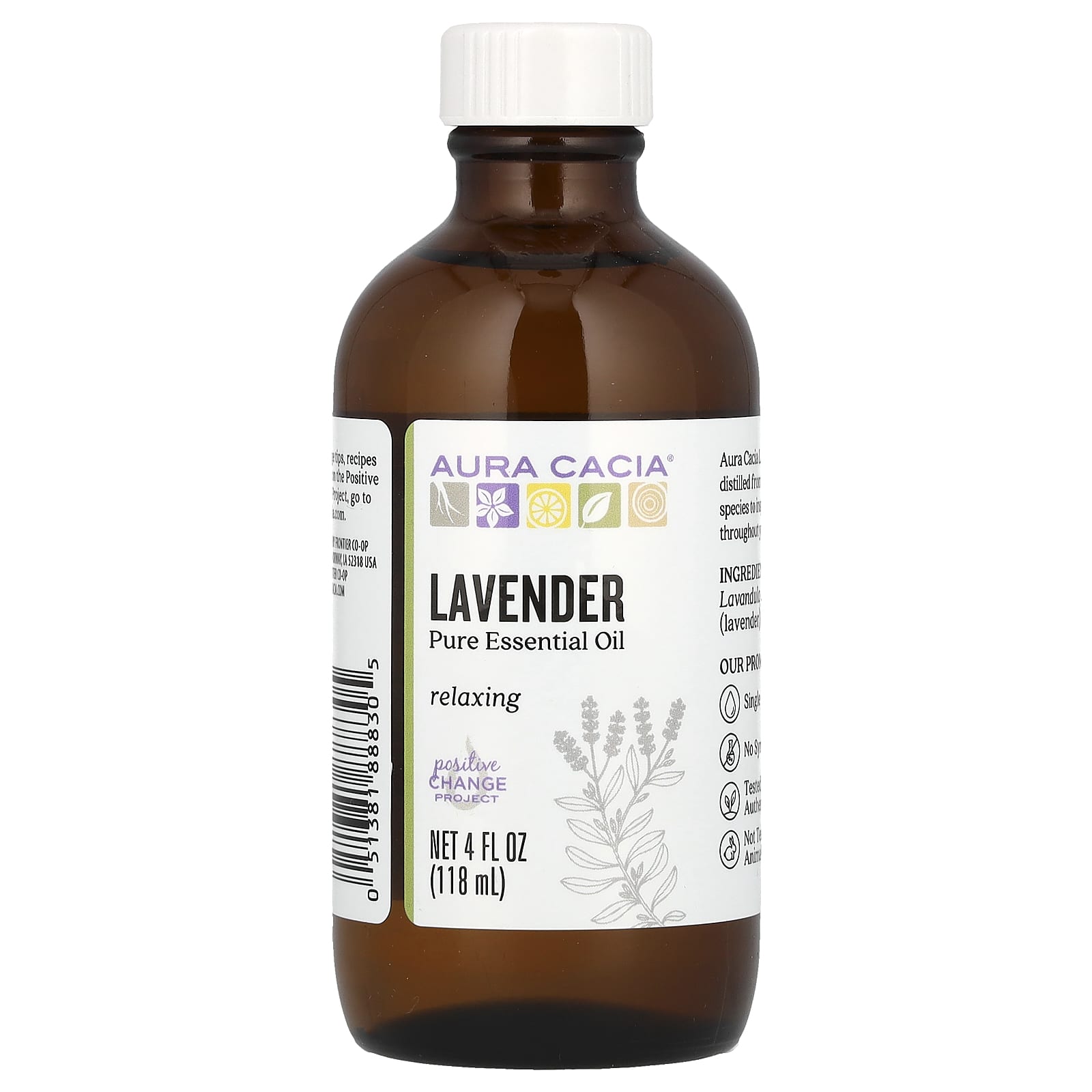 Lavender Essential Oil for Relaxation & Wellness by Aura Cacia - Image 1