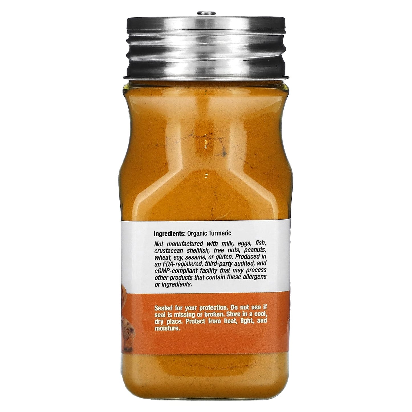 Organic Turmeric Ground by California Gold Nutrition, 2.9 oz - Image 2