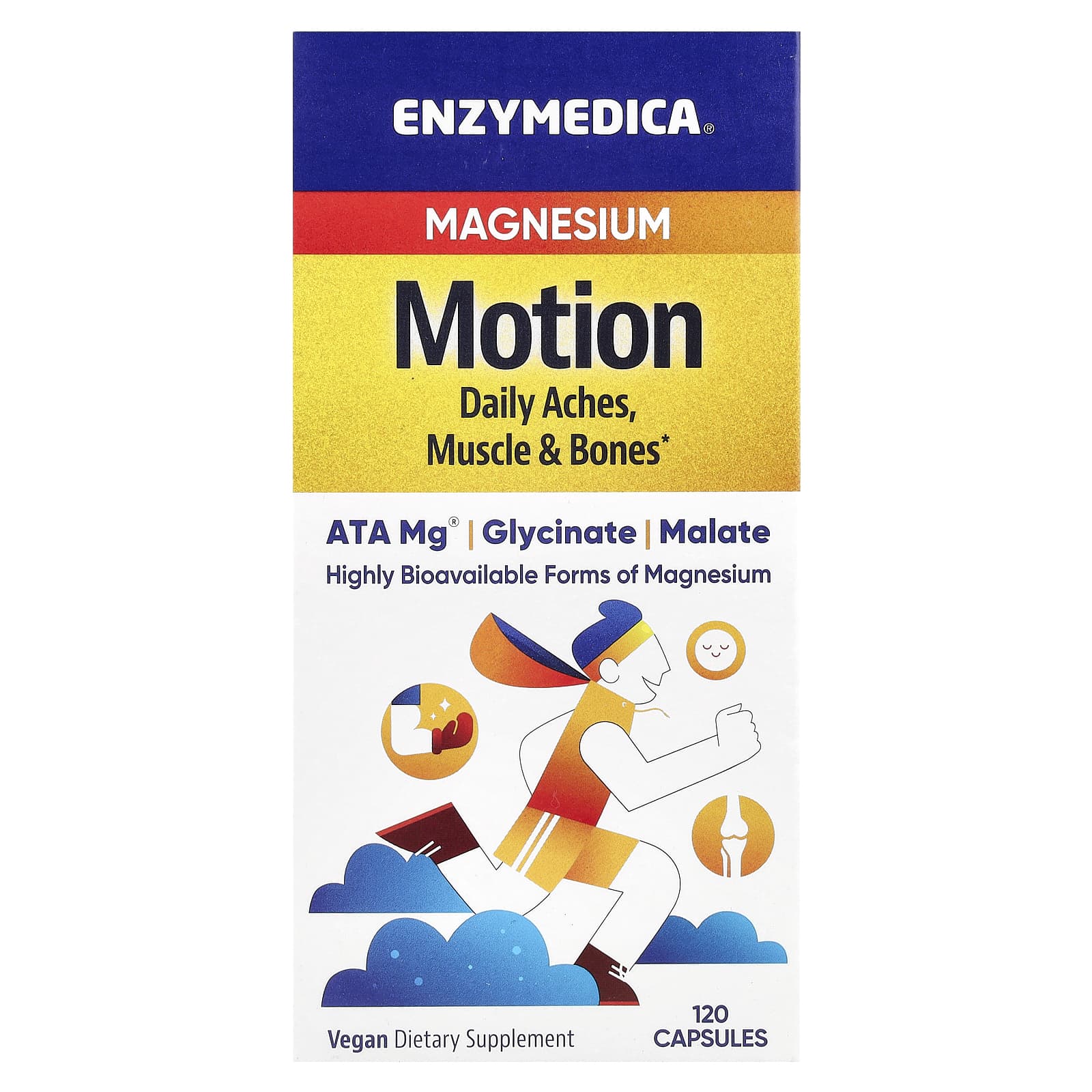 Magnesium Supplement for Muscle Recovery & Bone Health | Enzymedica - Image 1