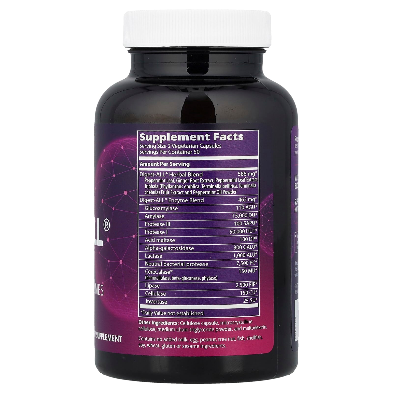 MRM Nutrition, Digest-ALL®, 100 Capsules - Image 2