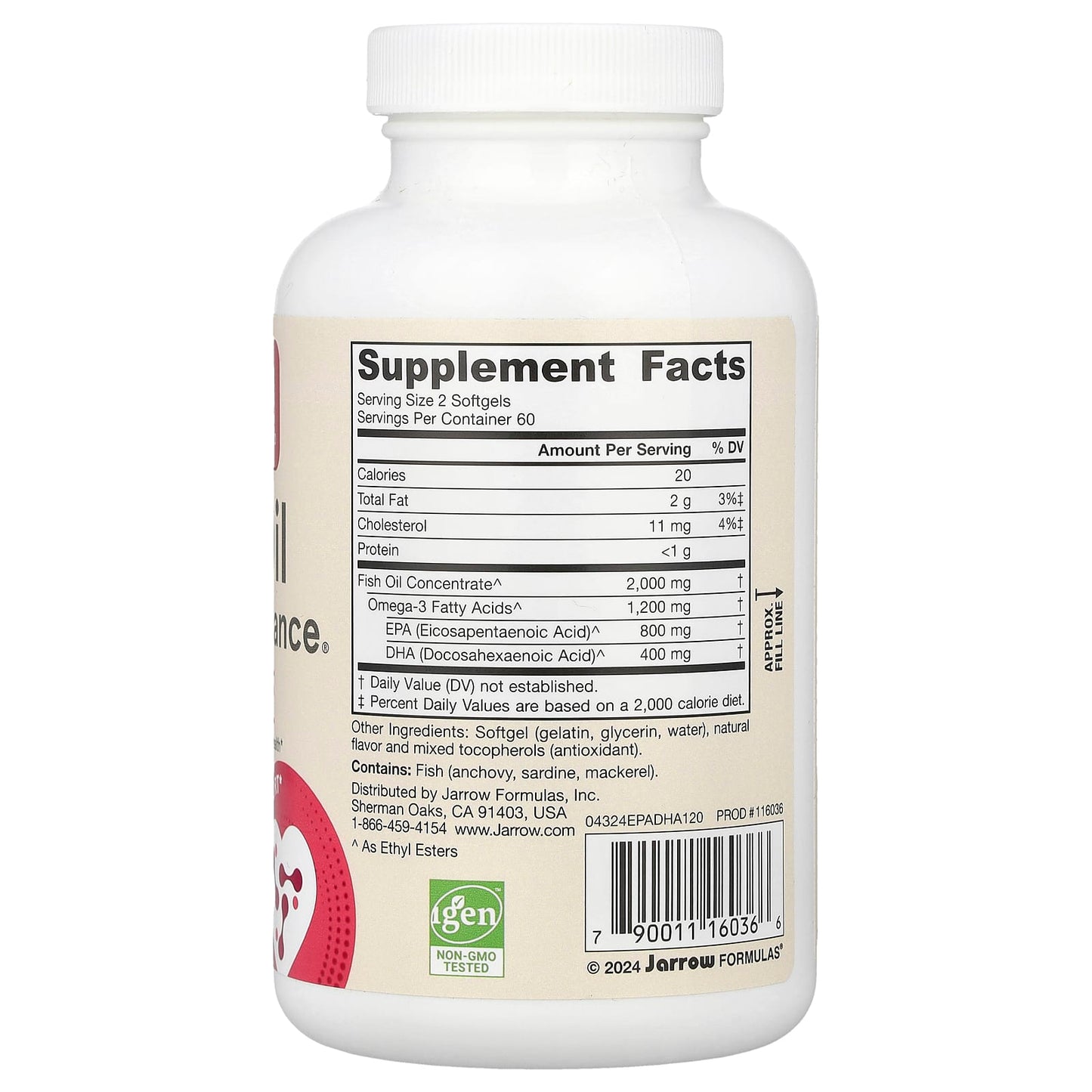 EPA-DHA Balance Omega-3 Fish Oil Supplement for Heart, Brain, and Joint Health - Image 2
